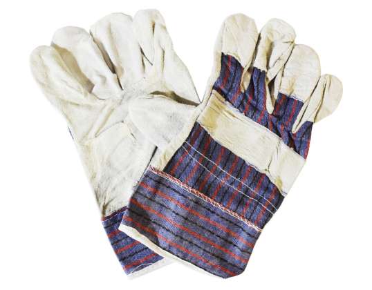 Кожаные рабочие перчатки XL