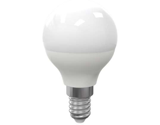 Светодиодная лампа 7Вт E14 G45 Шарик. Цвет: Холодный 6500К