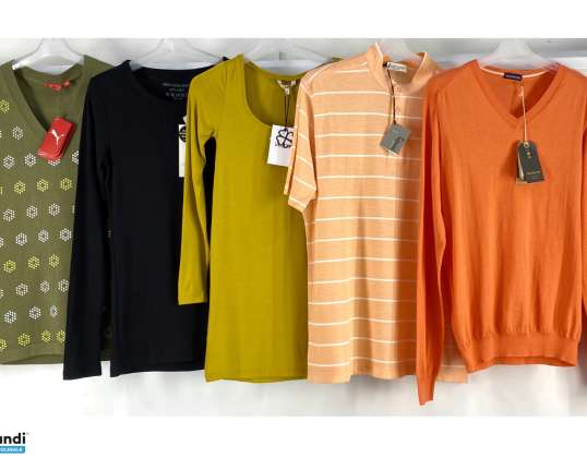 570 adet Kadın Giyim Kadın Moda Karması, Satıcılar için Tekstil Toptan Satış Kalan Stoğu Satın Alın