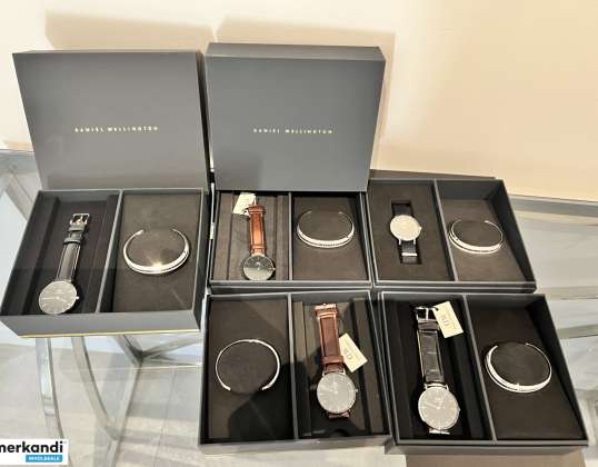 Compre uma nova mistura de relógios Daniel Wellingtom com pulseira