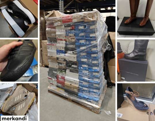 FOOTWEAR FROM WELL-KNOWN BRANDS PALLETS AND OUTLET CARTONS