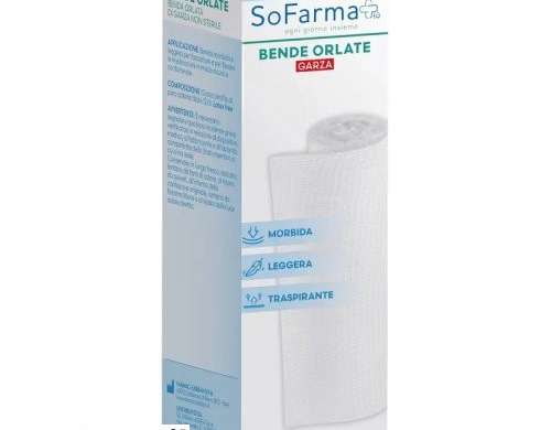 HEMMED BANDAGE 500X10 SF