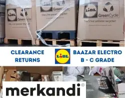 ELEKTRO BAZAR Lidl | Pełna ciężarówka 33 palety OFERTA DODATKOWA 3,63€ X SZTUKA!!