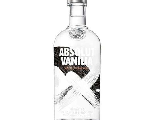 İsveç'ten 0,70 L kapasiteli Absolut Vanilya Votkası 0,70 L 38º (R)