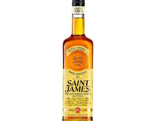 Saint James Royal Ambré Rum 1,00 L 45º (R) 1,00 L - Termék részletek és műszaki adatok