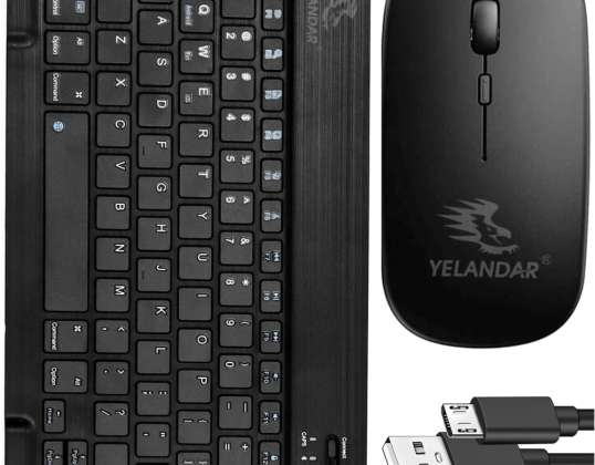 Sett tastatur trådløs musmus mus for PC Bluetooth bærbar PC