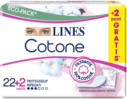 LINES COT ORGANIC RIP 24P