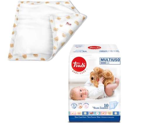 TRUDI BABY C TOWEL 60X60 10P
