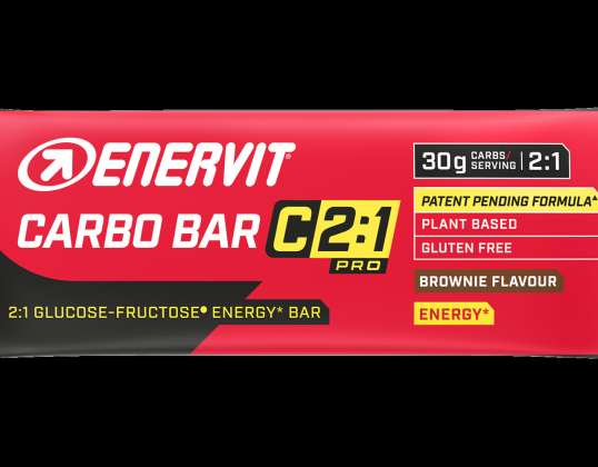 ENERVIT C2 1 CARBO BAR BRO 50G
