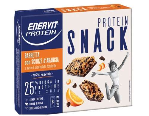 ENERVIT PROTEIN SNACK SCZ 8BAR