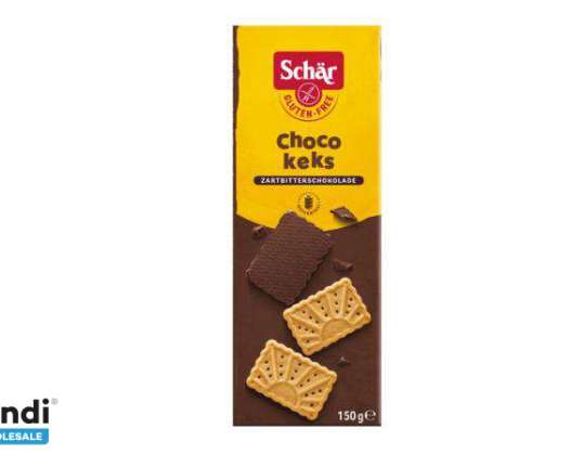 SCHAR BISC CHOCOLADE 150GR