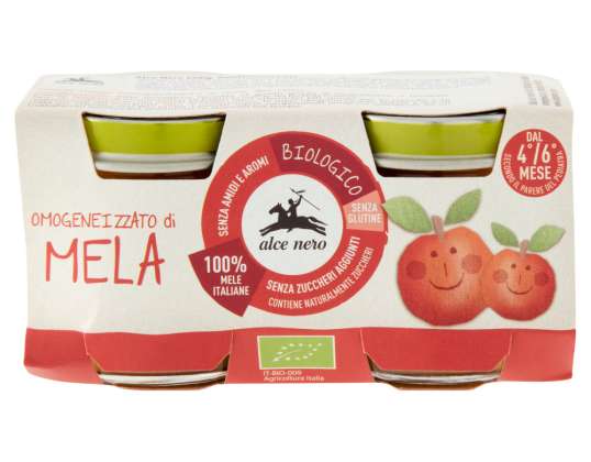 HOMOGENEIZ APPLE 2X80G ELG