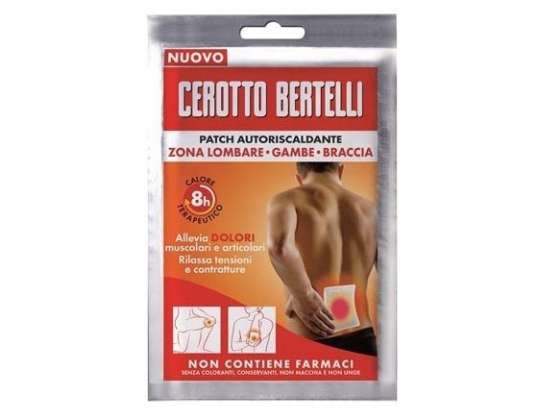 BERTELLI ZELFVERWARMENDE PLEISTER