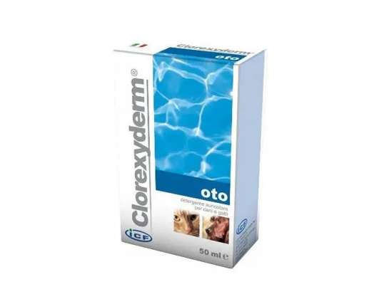 CLOREXYDERM OTO LIQ 50ML VET