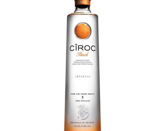 Vodka Ciroc Peach 0,70 L 37,5º - Référence 2.3161, Volumen 0.70 L