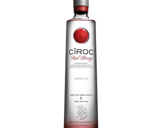 Ciroc Vodka Red Berry 0.70 L 37.5º (R) - Importato dalla Francia