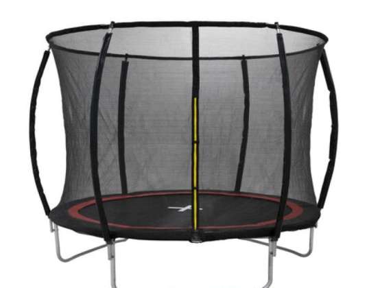 12 foot trampoline – 360 cm diameter 80 cm height: Experience fun with this spacious and safe outdoor equipment