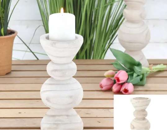 Small Candle Holder Design 2 22 cm High Modern Decor Element