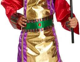 King costume for children small 4–6 years – nativity play disguise