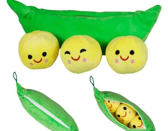 Plush peas in a pod &quot;Ebbi&quot; 50 cm