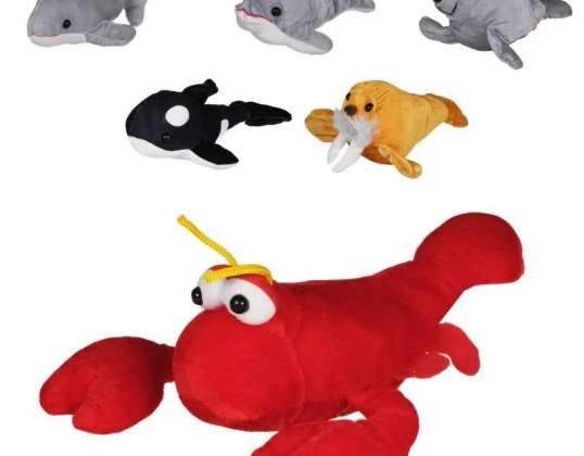 Peluche Animaux Marins « Mer » 24cm