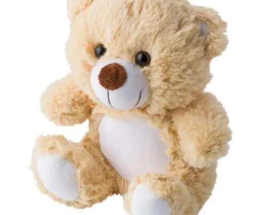 Recycled plush bear Samuel Sustainable toy made from PET fibers