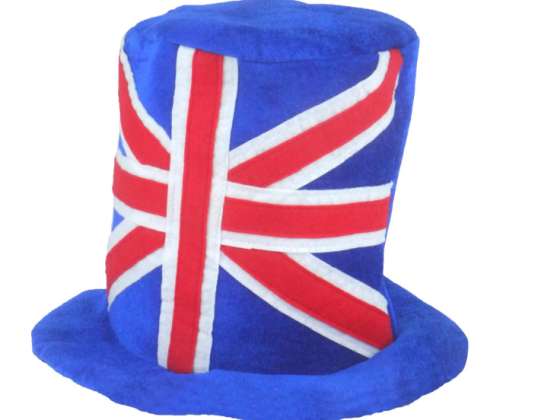 Union Jack Topper Hat British Flag Design Patriotic Accesorii