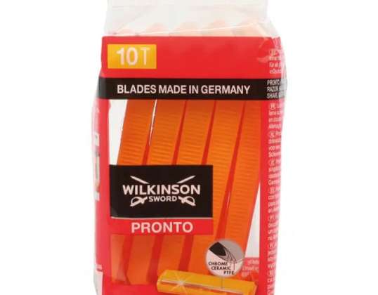 Wilkinson Pronto Disposable Shaver 10 Pieces: Efficient &amp; Gentle Shaving