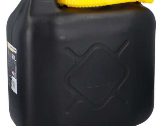 Bidón ligero de 20 litros: robusto recipiente de almacenamiento de 850 g para líquidos y sólidos