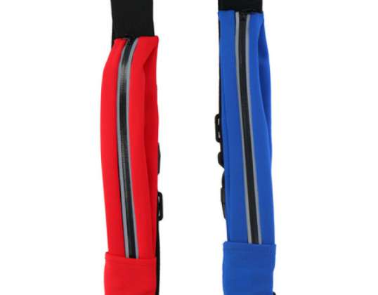 LED waistband: adjustable belt approx. 57-75 cm 2 color options - illuminated safety equipment for night activities
