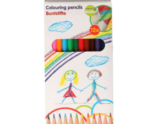 Набор из 12 цветных карандашей Инструменты для рисования художественного качества для творческих проектов
