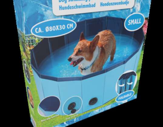 Kompaktiškas šunų baseinas mažiems šunims – patvarus, nešiojamas irklavimo baseinas, lengvai pastatomas