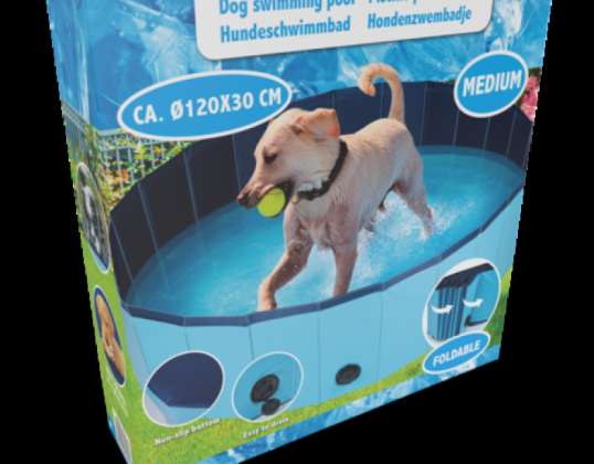 Vidutinio vatos baseinas šunims Patvarus sulankstomas baseinas naminiams gyvūnėliams