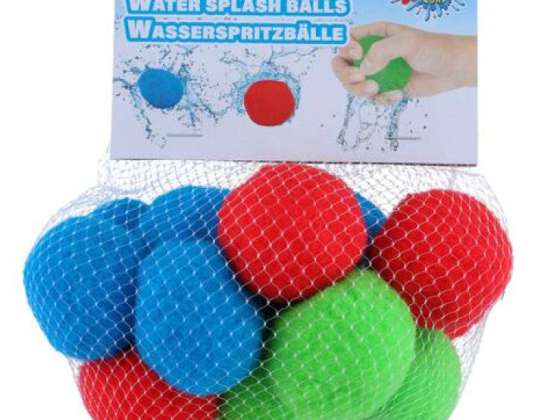 15 Pack ūdens šļakatu bumbiņas - jautras āra rotaļlietas vasaras aktivitātēm