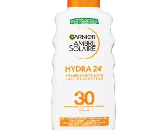 Ambre Solaire Mleczko do opalania 200ml SPF30 Szerokie spektrum ochrony przed promieniowaniem UV