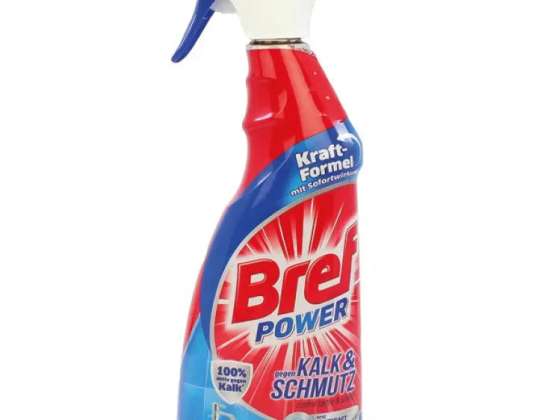 Bref Power Lime and Dirt Cleaner 750ml Powerful cleanliness for all surfaces
