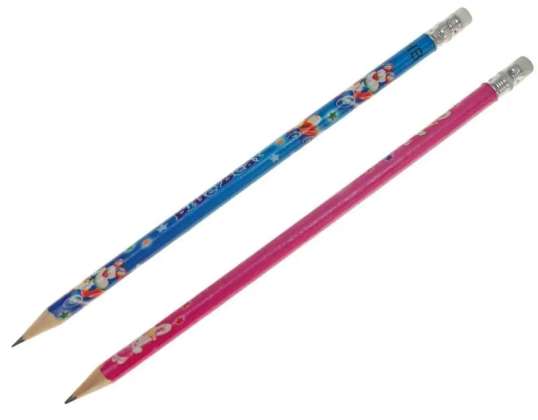 Farverige blyanter sæt på 12 19 cm