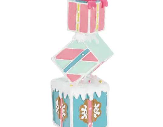 Bunte Candy Geschenke  Farbenfrohe Süßigkeiten Deko  Ca. 14cm Hoch