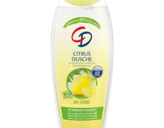 CD Bio Lemon Shower Gel 250ml – Forfriskende naturlig rensning