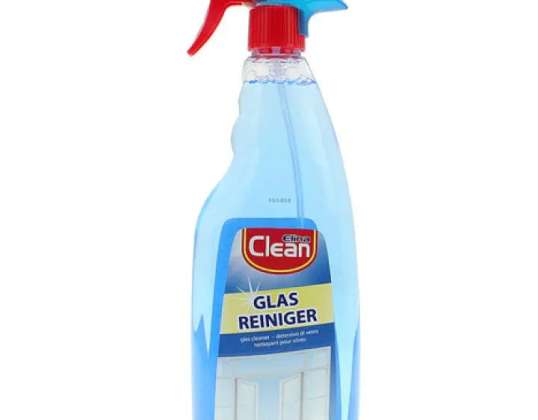 CLEAN Glasreiniger 750ml in spuitfles streeploos glans