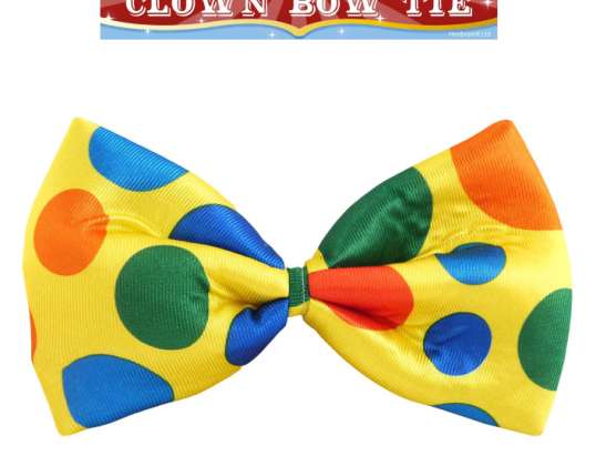 Clown Vlinderdas 24cm Kleurrijke Boog Kostuum Accessoires Partij Decoratie