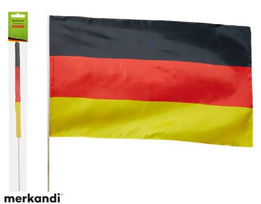 Bandera de palo de Alemania Gran Formato 90x150 cm – Robusta para uso en exteriores