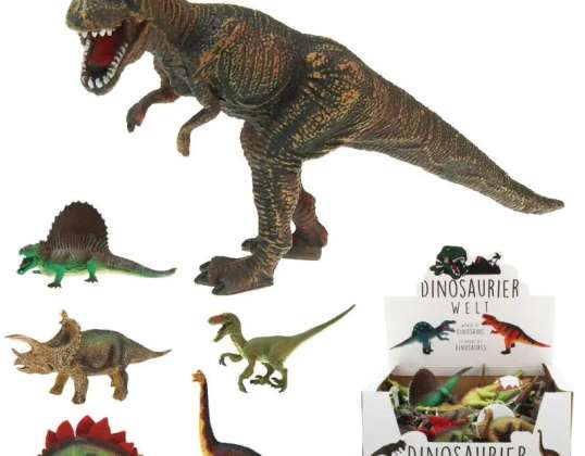 Dinosaurus mix klein assorti 6 keer