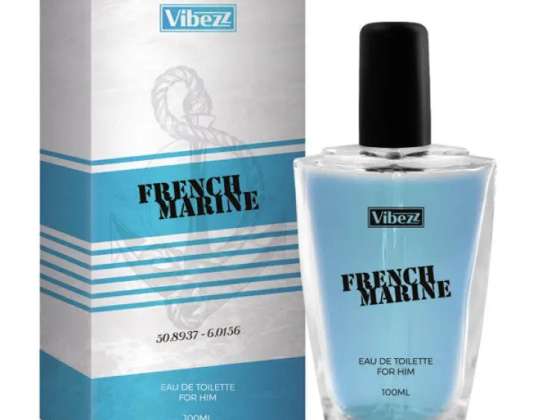 Аромат Vibezz 100 мл Французька морська туалетна вода для чоловіків