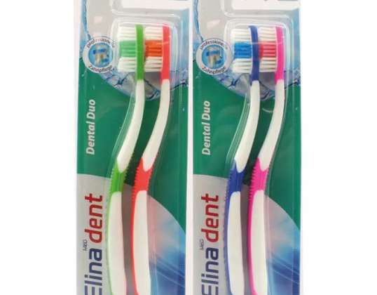 ELINA 2 Toothbrush with non-slip handle medium