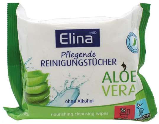Elina Wet Wipes 20 pieces generous wipe size 20x21 cm multifunctional