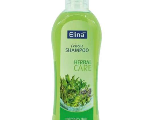 Elina Herbal Care Shampoo 1000ml – Naturalne wzmocnienie dla Twoich włosów