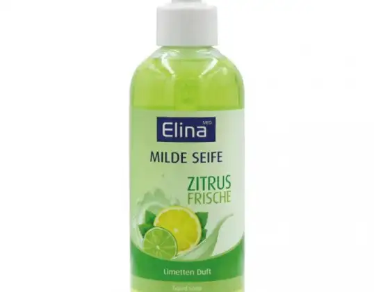 Elina citrus-svježe limete tekući sapun 300ml Osnažujuća čistoća