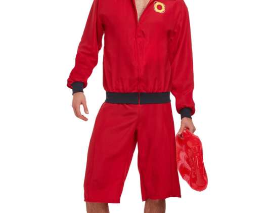 Erwachsene Badeaufsicht Jacke und Shorts Set  Schwimmmeister Outfit  Rettungsschwimmer Bekleidung