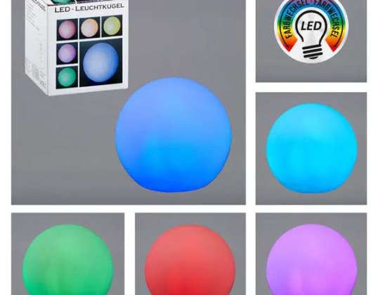 Schimbarea culorii LED Light Ball 8cm Diametru Multicolor Lighting Decoration Light Ball